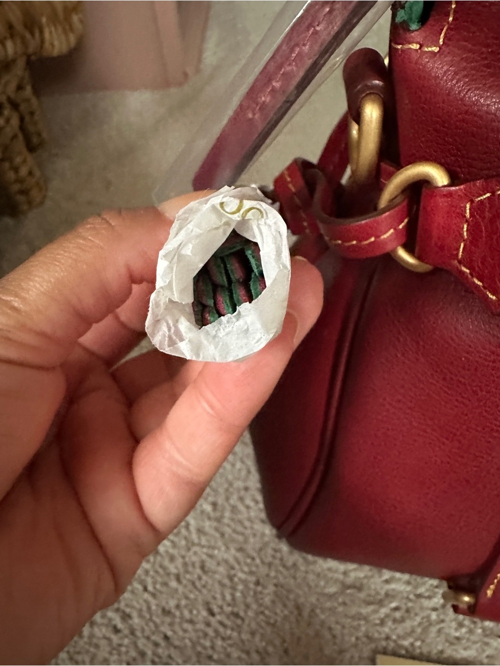 NWT- HTF Dooney & Bourke Florentine
Satchel - Bordeaux - Picture 8 of 9